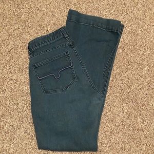 Kimes jeans. Some wear but lots of life left!